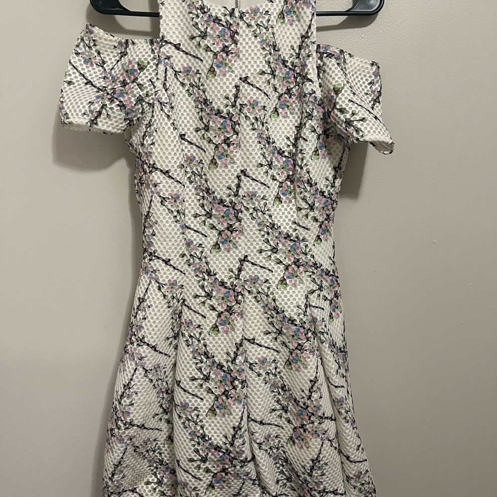 Elliatt White Floral Mini Dress